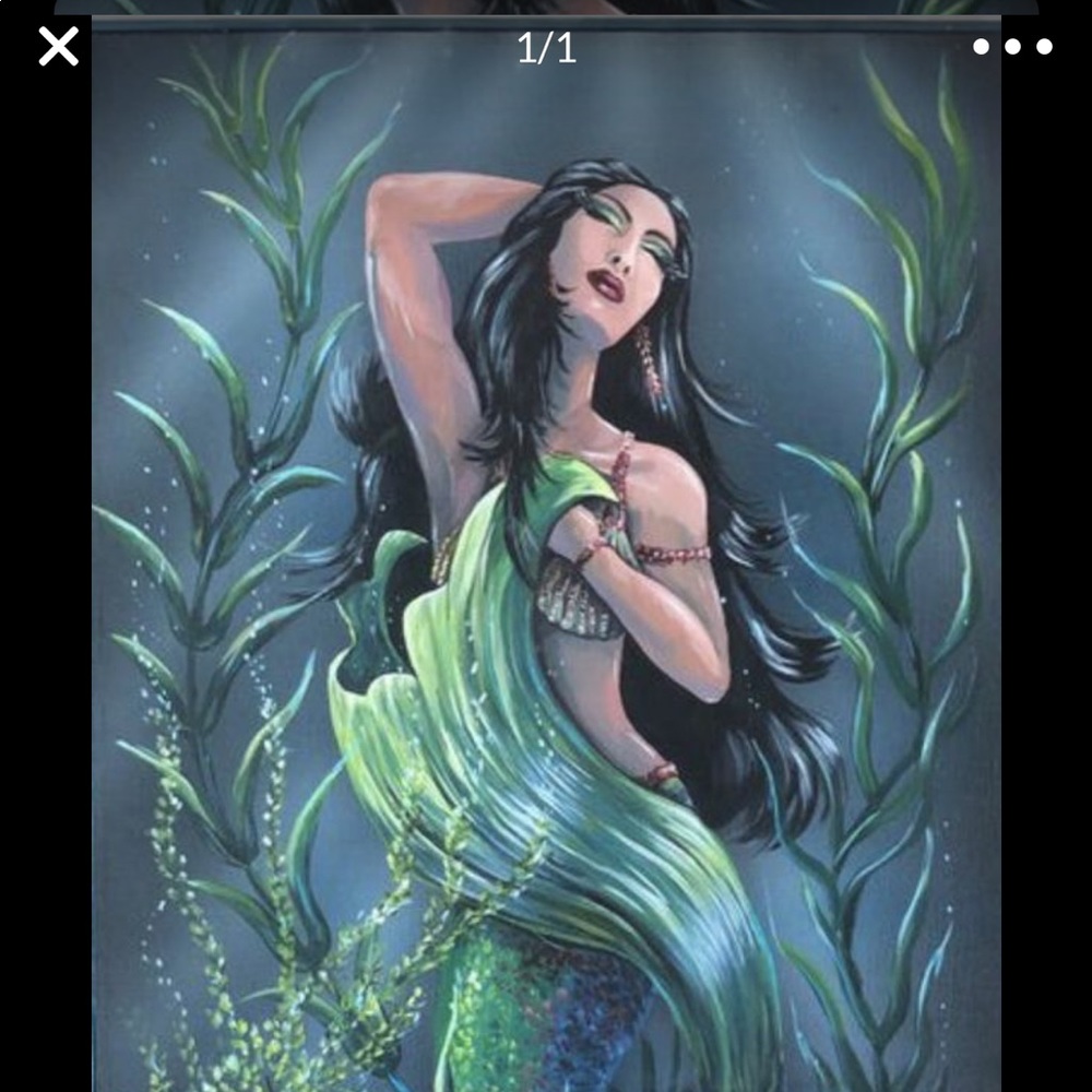 Mermaid wall art